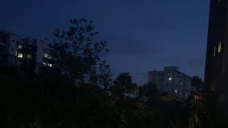 Evening bus ride on the roads of Singapore [Real-time from the upper deck of a double-deck bus]