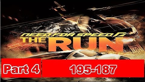 Need for Speed The Run Gameplay Walkthrough Part 4 195-187 Position NFS The Run Gameplay