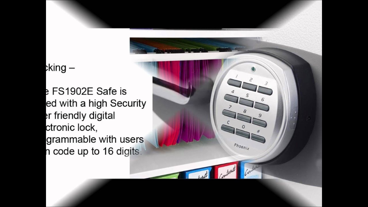 Phoenix FS1902E Fire Commander Safe From Direct Office Supply Co