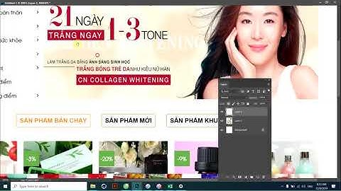 Học Photoshop sử dụng công cụ Slice tool cho Web
