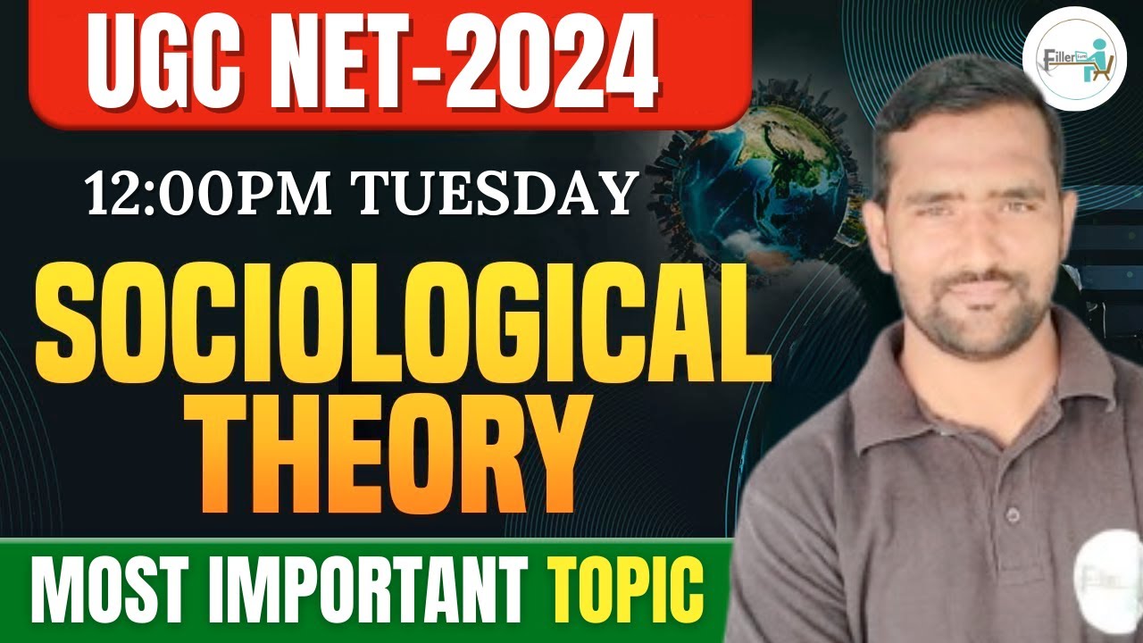 12:00 PM UGC NET/SET Sociology Class | UGC NET June 2024 | NET ...