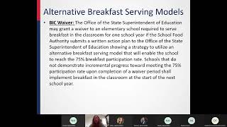 National School Lunch Program (NSLP) 102