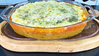 PARMEGIANA DE CARNE MOÍDA FÁCIL E DIFERENTE