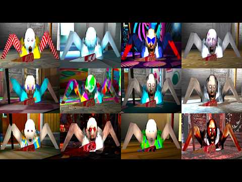 <strong>Under</strong> Bed Jumpscares Battle | Many Granny 3 Modes, Including McDonald's <strong>and</strong> Retrowave Neon Granny