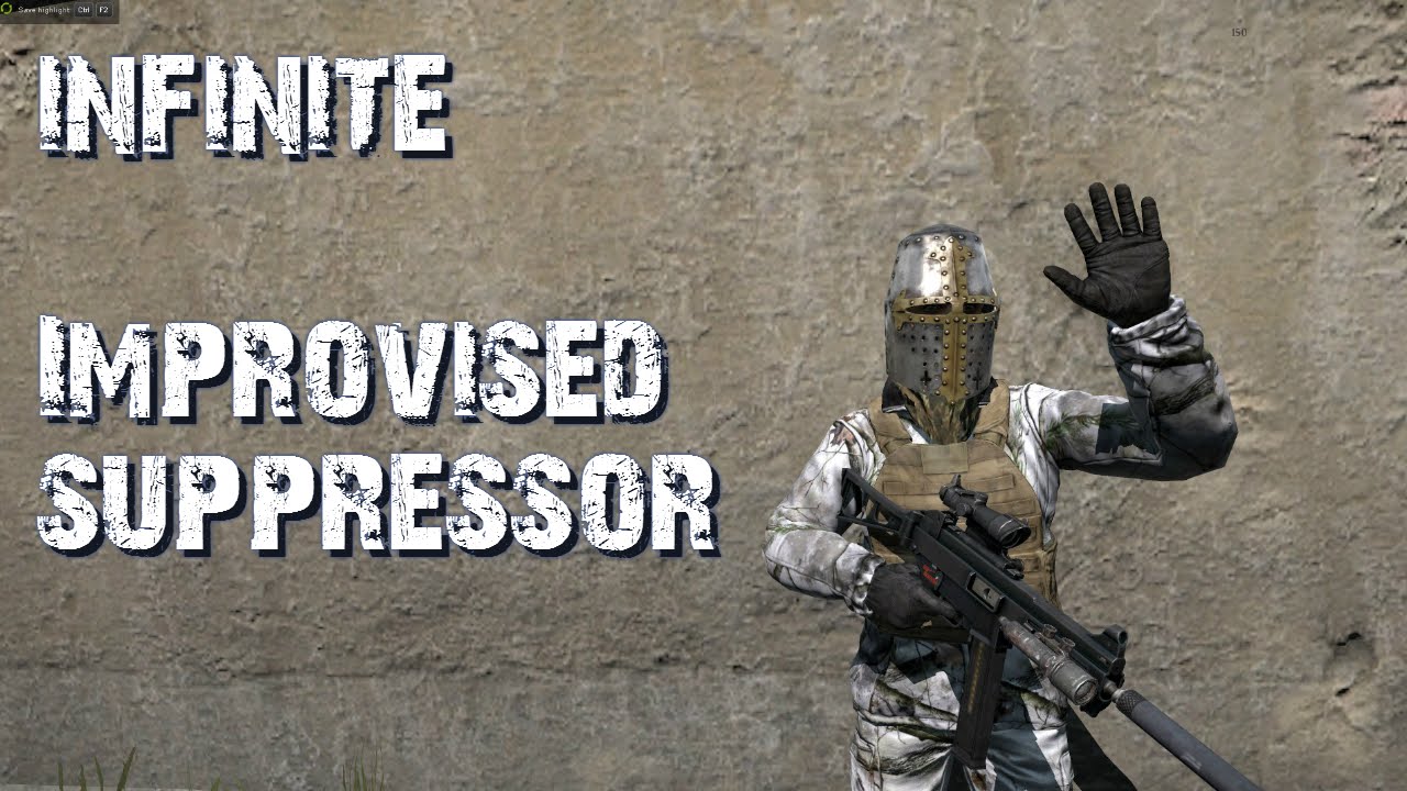Basically You Have an Infinite Suppressor in dayZ .59 YouTube