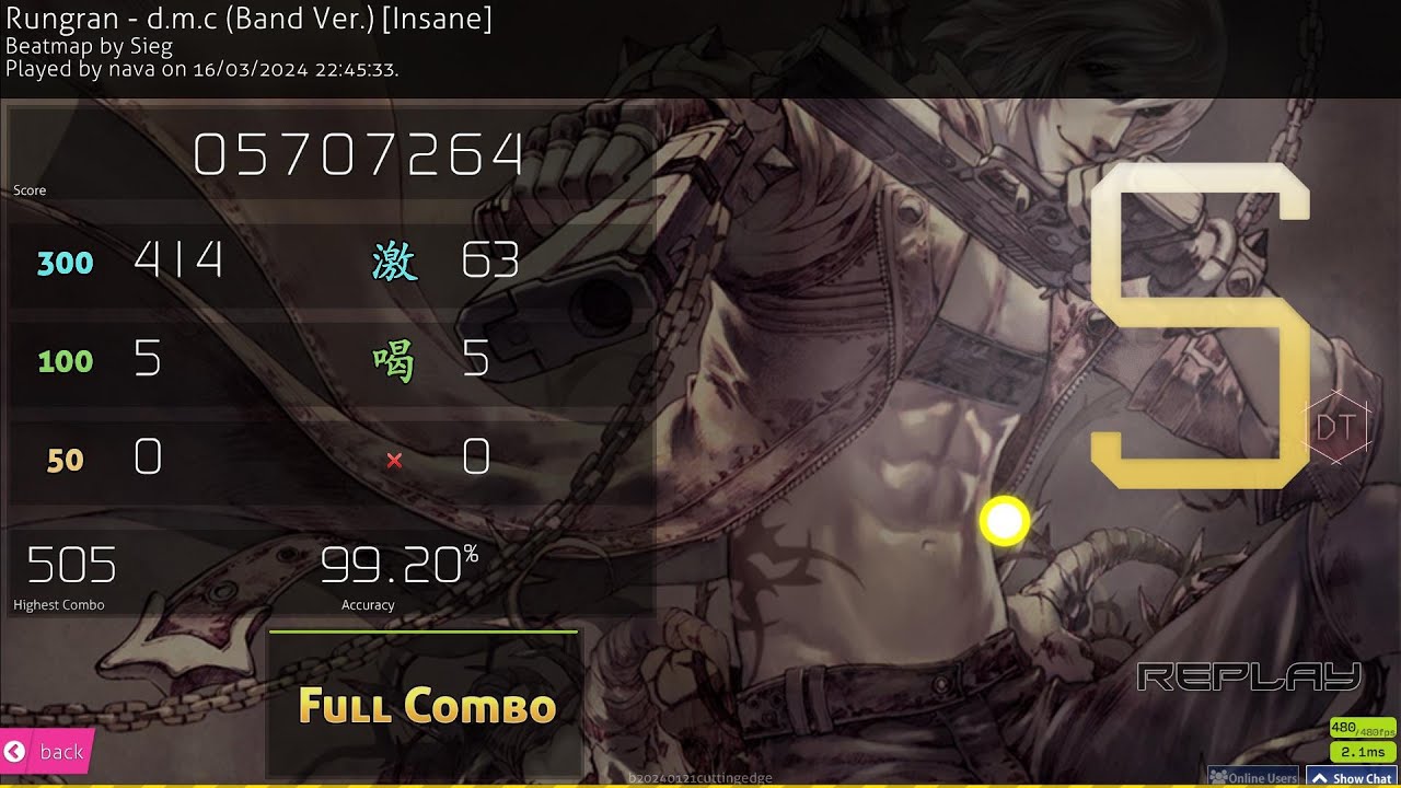D.M.C 99.2% +DT FC 598PP | HUH???