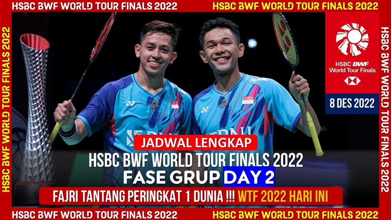 jadwal bwf world tour finals 2022 hari ini