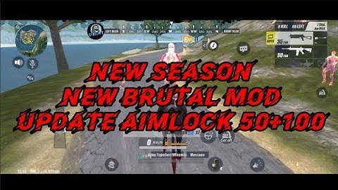 NEW SEASON NEW BRUTAL UPDATE AIMLOCK 50% AKMLOCK 100%