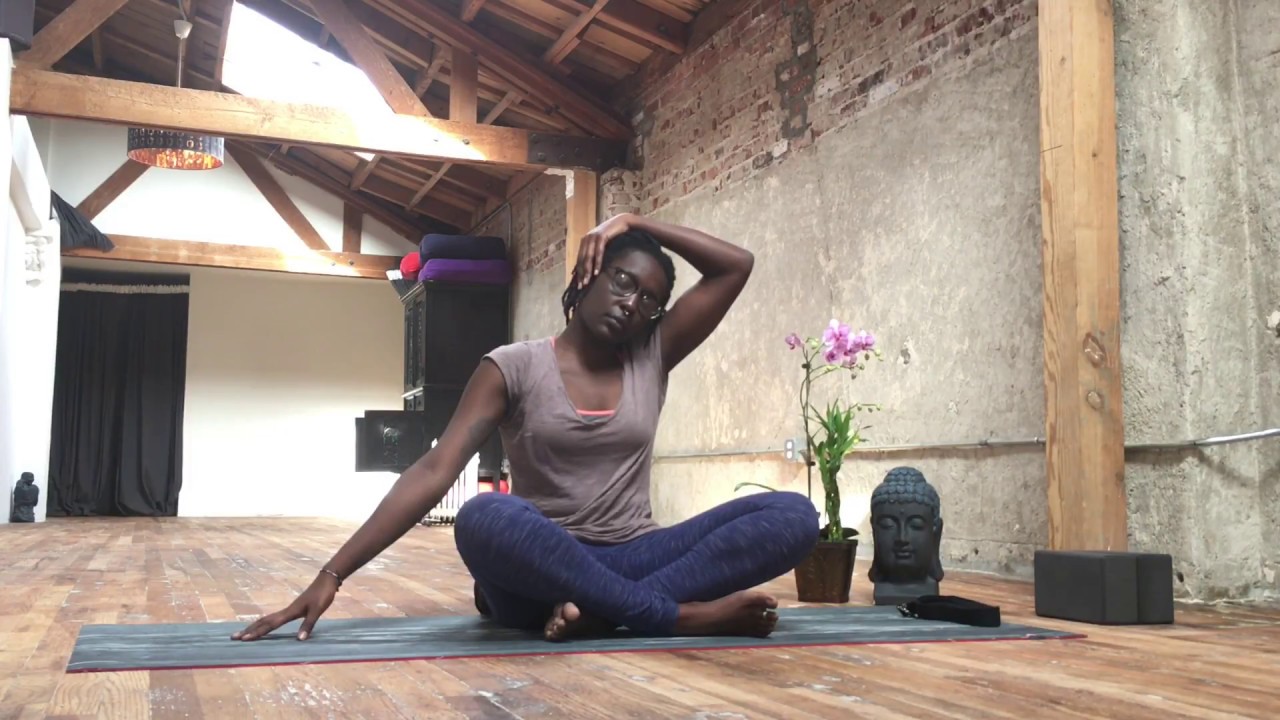 Deep Stretch For Neck, Shoulders, & Upper Back (Cannabis-enhanced Yoga)