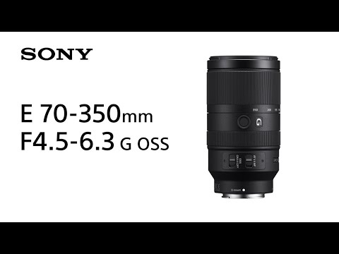 ソニー E 70-350mm F4.5-6.3 G OSS レビュー｜望遠Gズームで