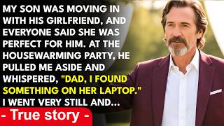 At My Son's Housewarming Party, He Pulled Me Onto The Balcony And Whispered, "Dad, I Found Someth...
