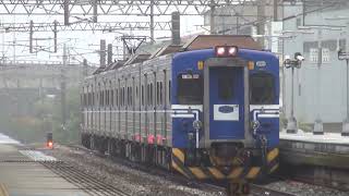 Taiwan Railway EMU500 at Speed: [IGBT-VVVF Renewal Set] Test Run No.8785 at San-Yi  2023.02.06