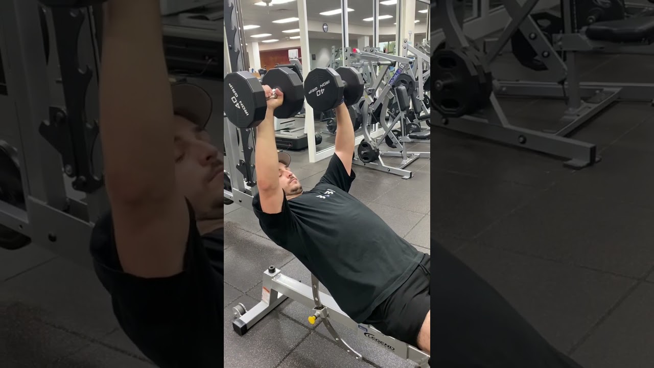 Quick Gym Tips #2 Incline Dumbbell Press!!!😋