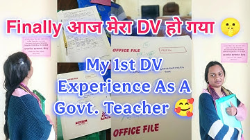 Finally today I got my DV done ✅ #varg2 #documentverification #finalselection #result #mpvarg3 #m...