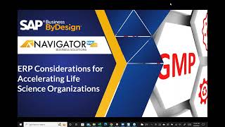 ERP Considerations for Accelerating Life Science Organizations