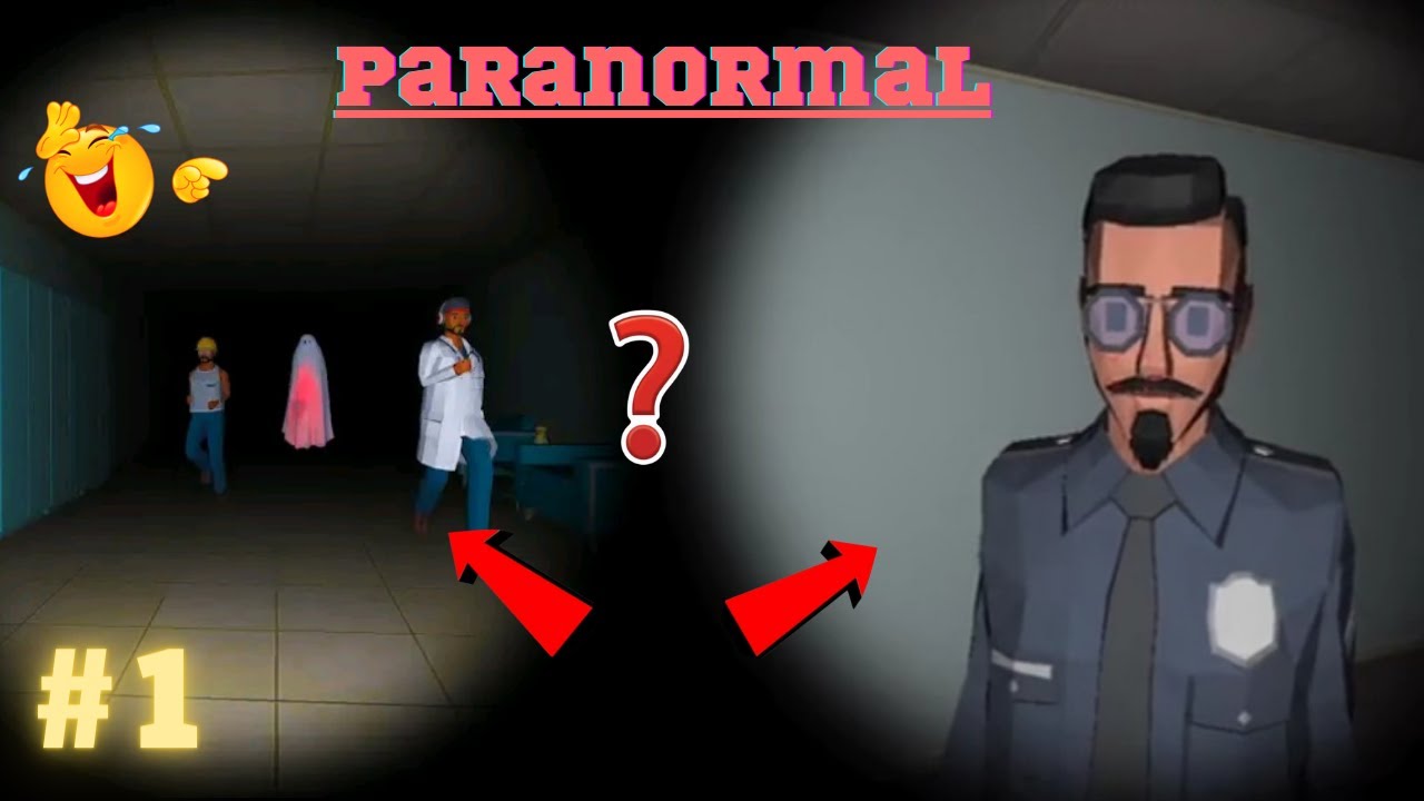 Paranormal: Multiplayer Horror || Game hui romanchak 😂🤣👻 || #1 