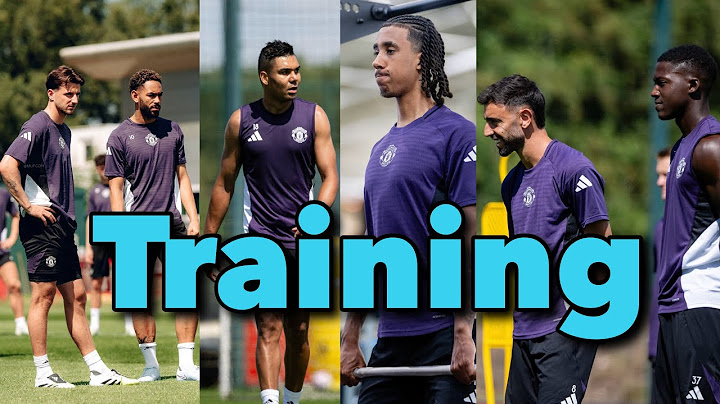 Manchester United Pre-Season Training 14th July: Matheus Cunha, Mount, Zirkzee, Amad, Casemiro