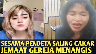 JEMAAT GEREJA MENANGIS MELIHAT SESAMA PENDETA SALING CAKAR || DEBAT LINTAS IMAN