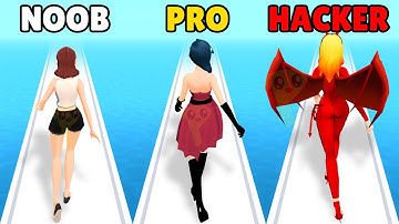 NOOB vs PRO vs HACKER in Run Of Truth