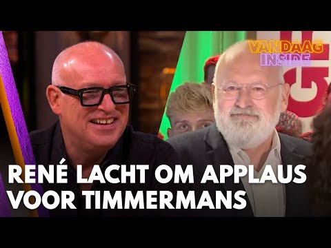 René lacht om