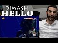 VOCAL COACH reacts to DIMASH singing "Hello"