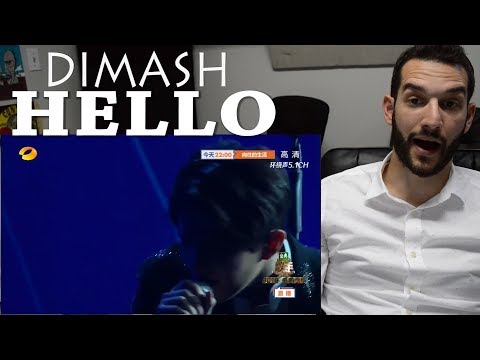 Thumbnail for VOCAL COACH reacts to DIMASH singing "Hello"
