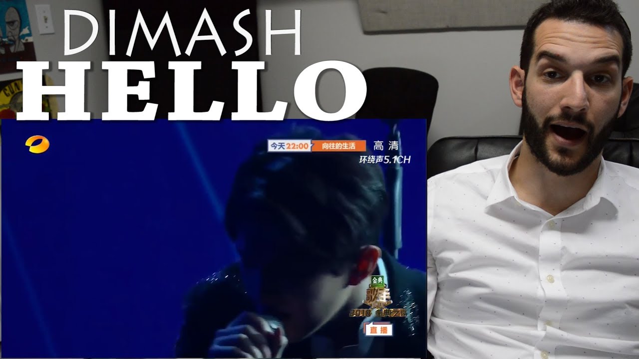 Dimash Hello VOCAL COACH reacts to DIMASH singing