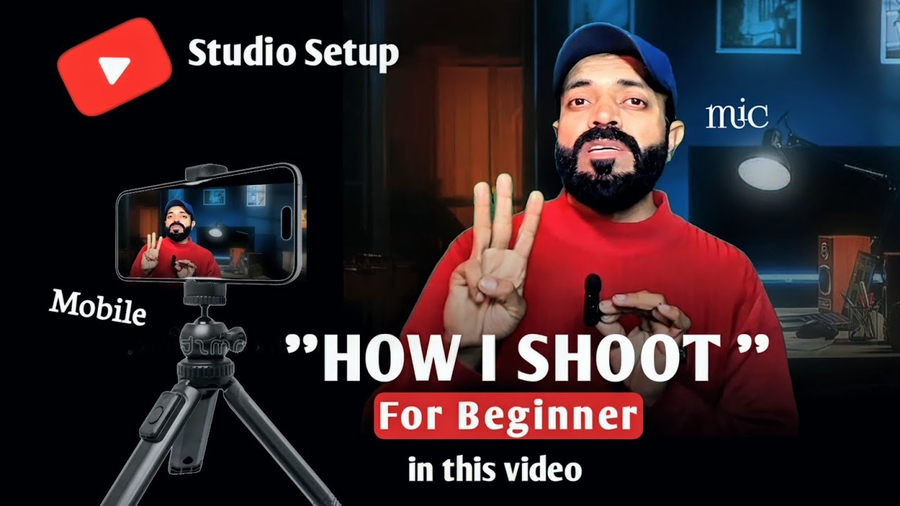 0 Setup | how to shoot for beginner in this video?