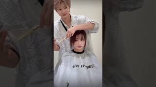Easy Korean Soft Bangs Haircut ✂️ | Trendy Layered Hairstyle Tutorial 😍
