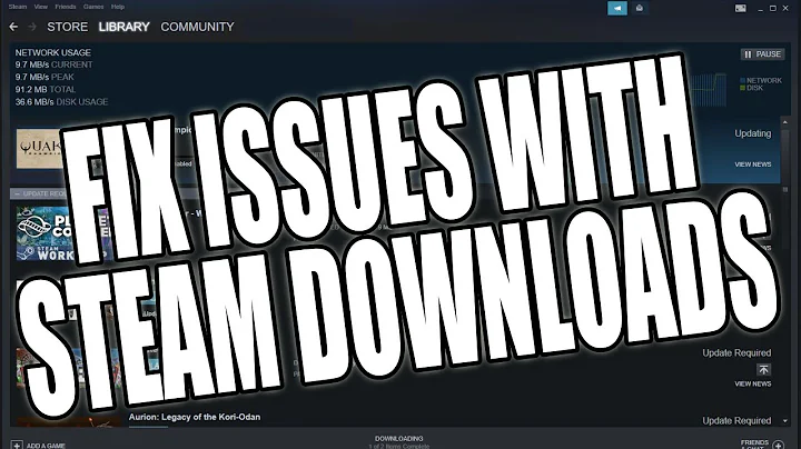 Fix Issues With Steam Downloads | Steam Downloads Not Working & Stuck