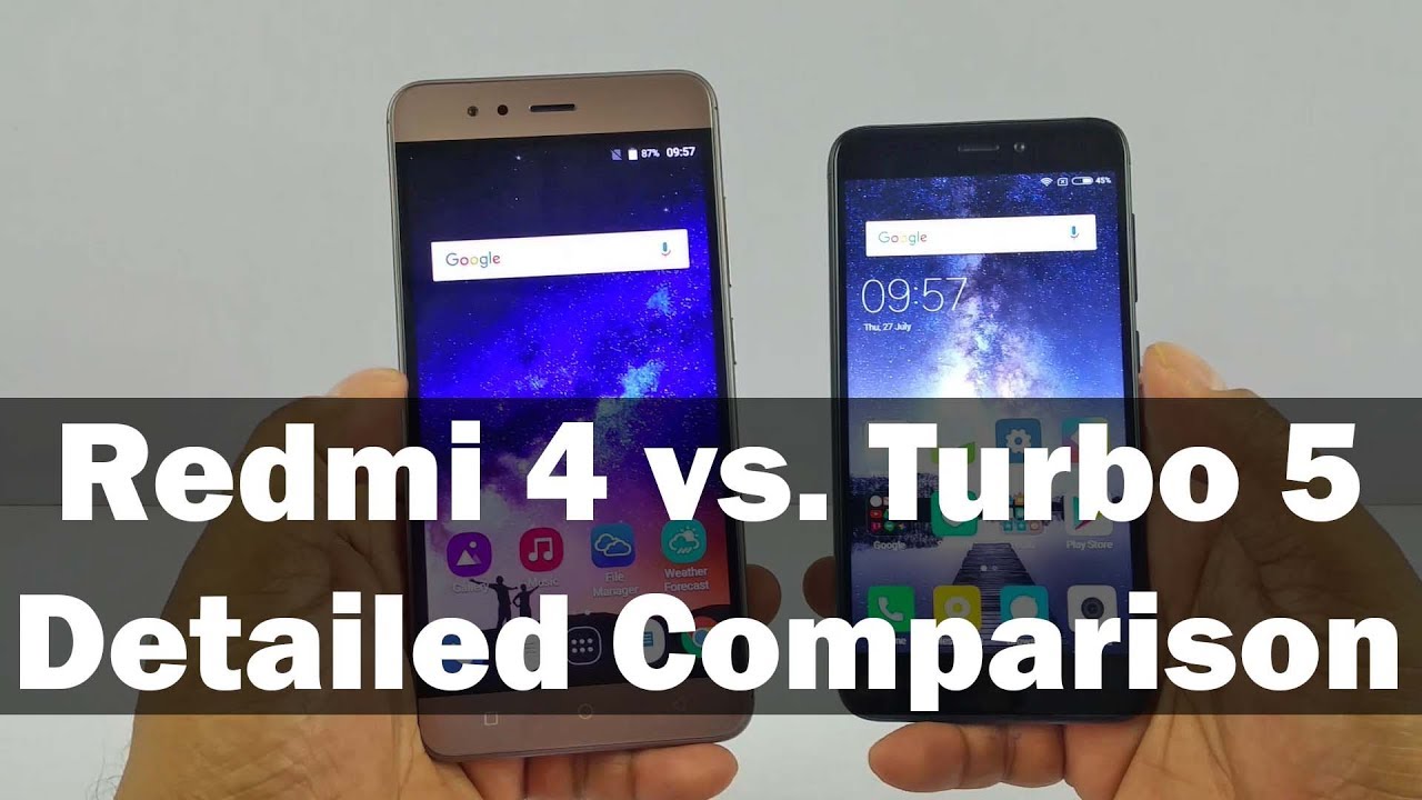 Xiaomi Redmi 4 vs. Infocus Turbo 5 Detailed In-depth Comparison - Nothing Wired