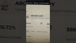 Resultado do Copy Trading Mais Assertivo do Mercado. Archer COPY #daytrade #trader #forex #copytrad