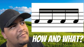 How To Add And Count 16th Notes