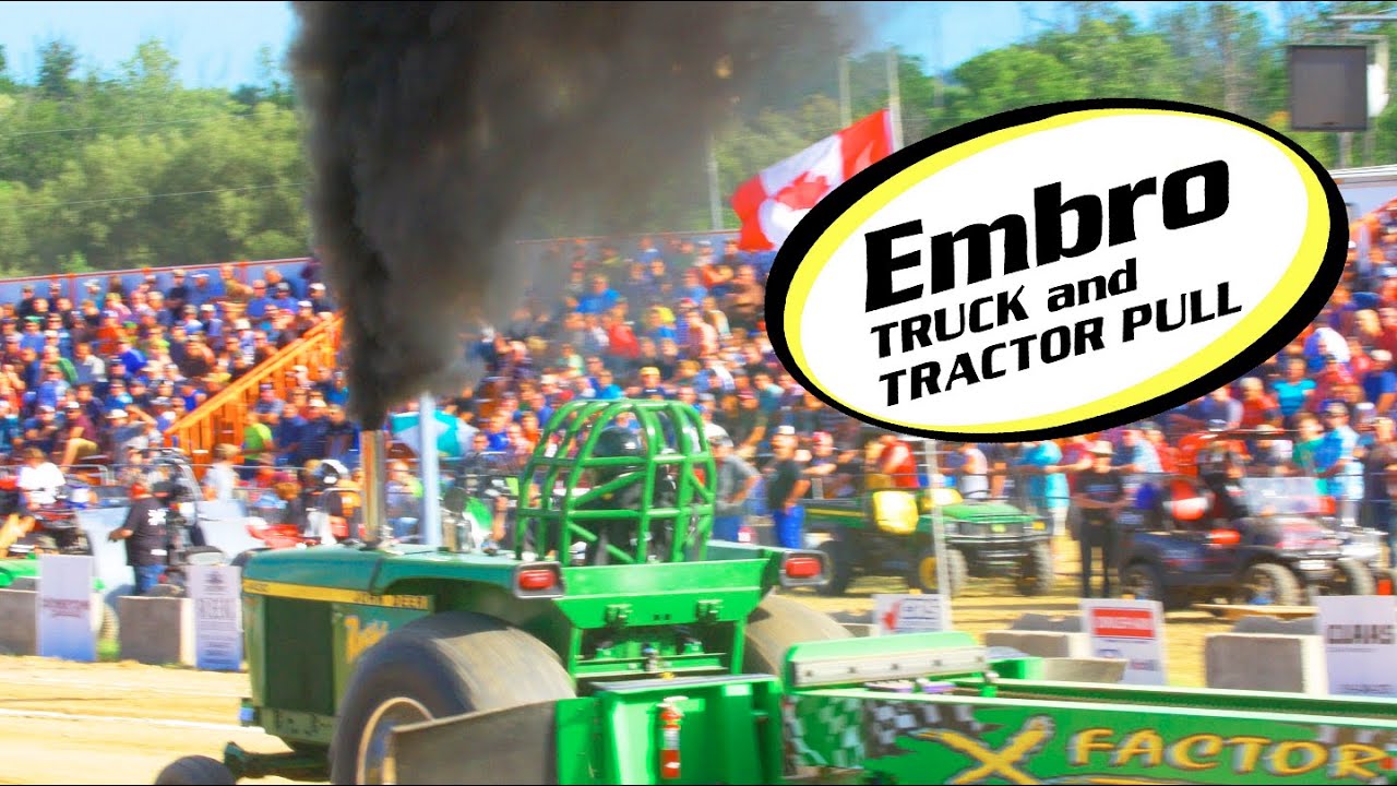 Embro Tractor Pull 2015 in 4K! YouTube