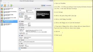 How to add a Floppy drive to Virtualbox - A Virtualbox tutorial (READ DESC)