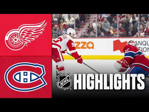 Red Wings vs. Canadiens | NHL Highlights | Oct 10, 2026