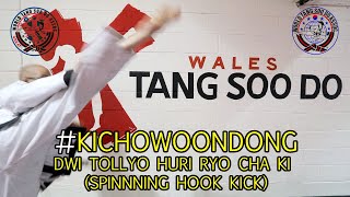 Ki Cho Woon Dong - Spinning Hook Kick Tutorial