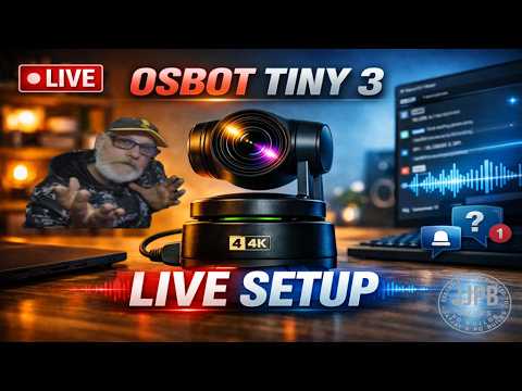 ⚡OSBOT Tiny 3 LIVE Setup Tonight!! A Full How To Tips and Tricks With Q ...