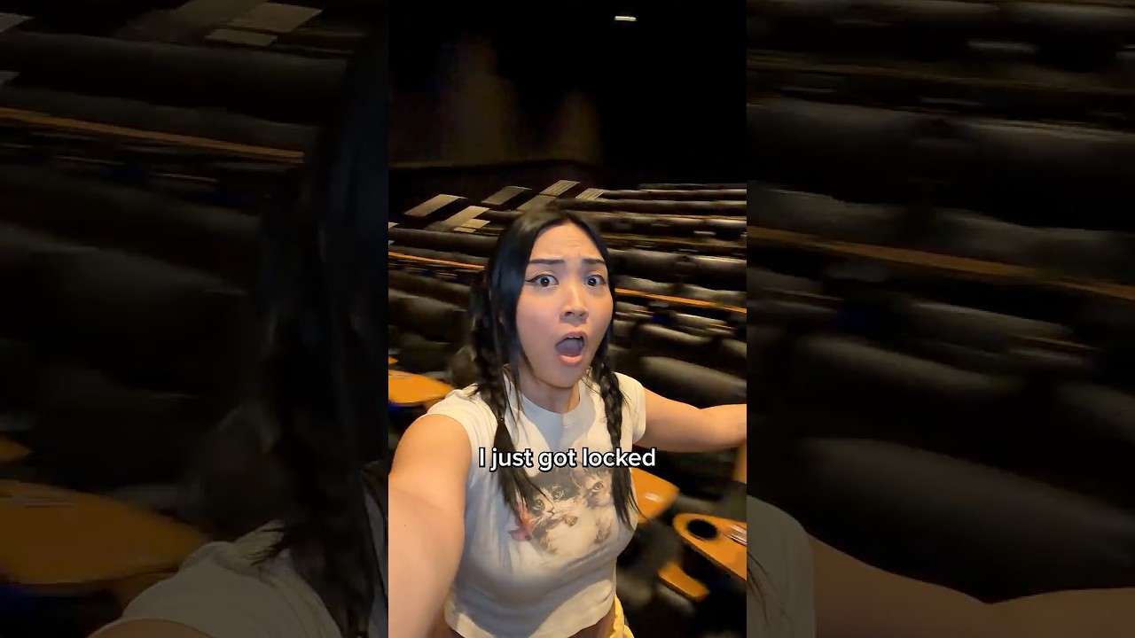 Stuck in a Movie Theater ALONE! 😱