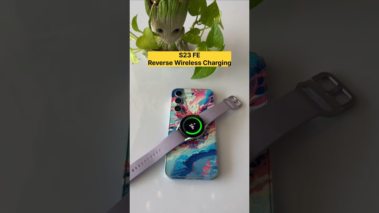 Samsung Galaxy S23 FE Reverse Wireless Charging 🔥