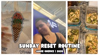 2026 Sunday Reset Routine | Jamie Goerke