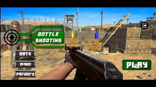 Bottle Shooting | Flip Bottle Shooting gameplay 2022 | Shooting gameplay| screenshot 1
