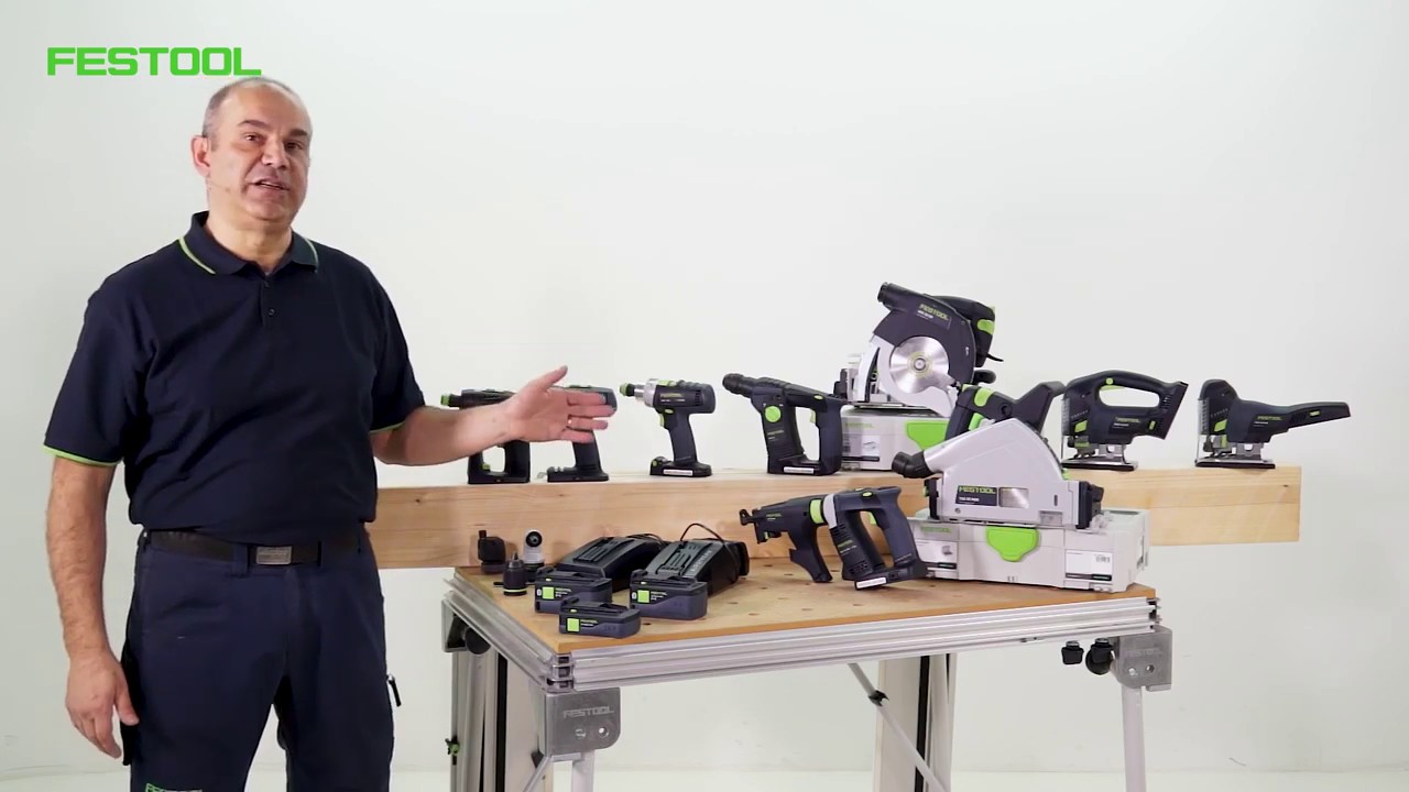 FestoolTV - Gamma completa utensili 18v - YouTube