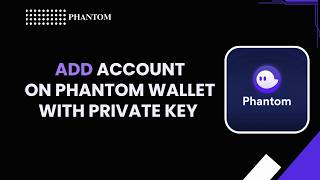 كيفية إضافة حساب على محفظة Phantom باستخدام المفتاح الخاص screenshot 3