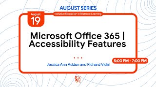 Microsoft Office 365 | Accessibility Features