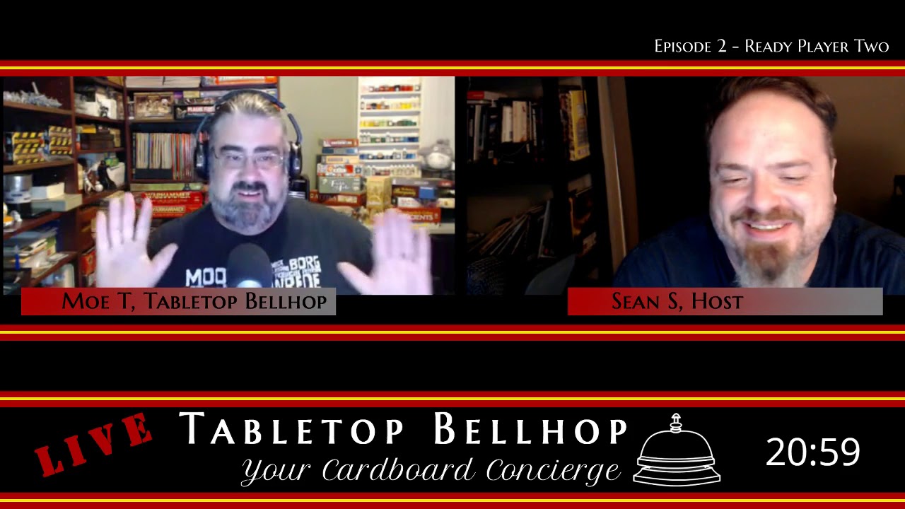 Ep.3: Ready Player Two - Tabletop Bellhop Gaming Podcast