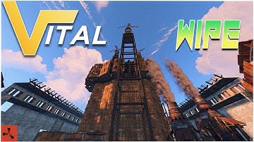 RUST ZERG PROGRESSION WITH 50+ GROUPS // VITAL RUST// RAIDING AND PVP