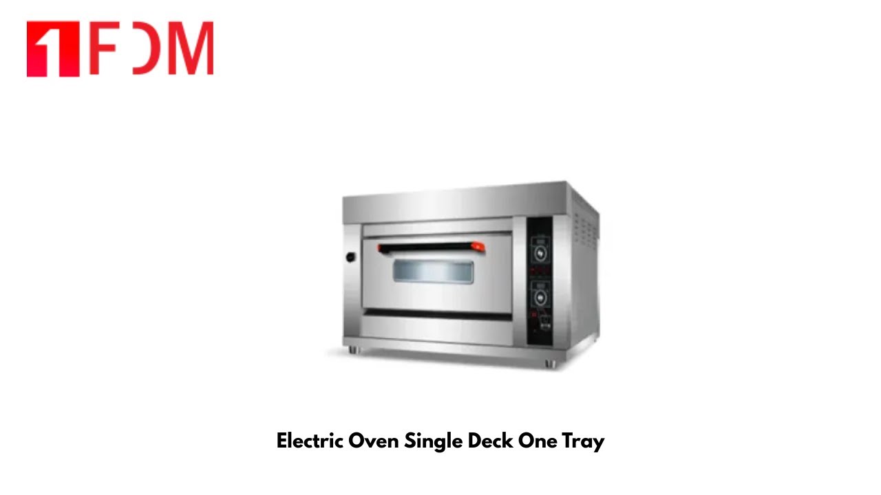 Electric Oven Single Deck One Tray