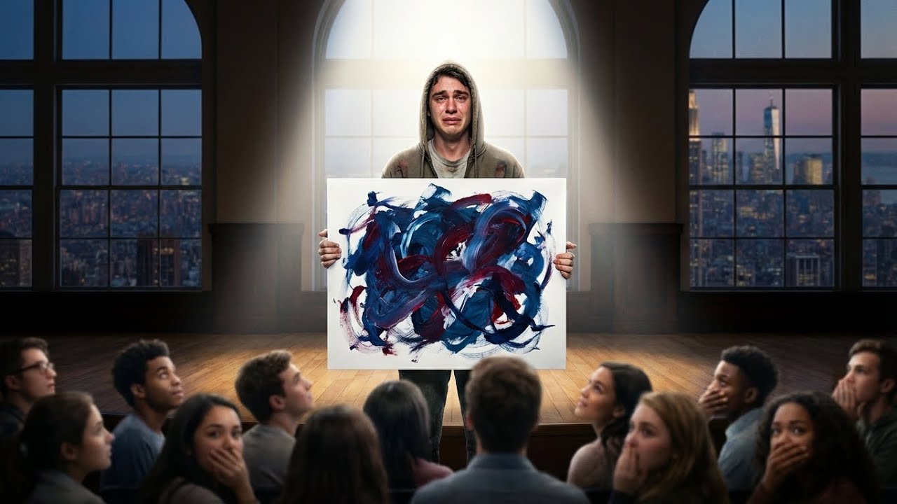 SHE ENTERED THE STUDENT ART COMPETITION—THEN REVEALED A TALENT NO ONE EXPECTED