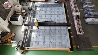 5m x 8m 5-Axis Waterjet Cutting Machine – Adjustable Gantry Lighting + 3-Stage Sedimentation